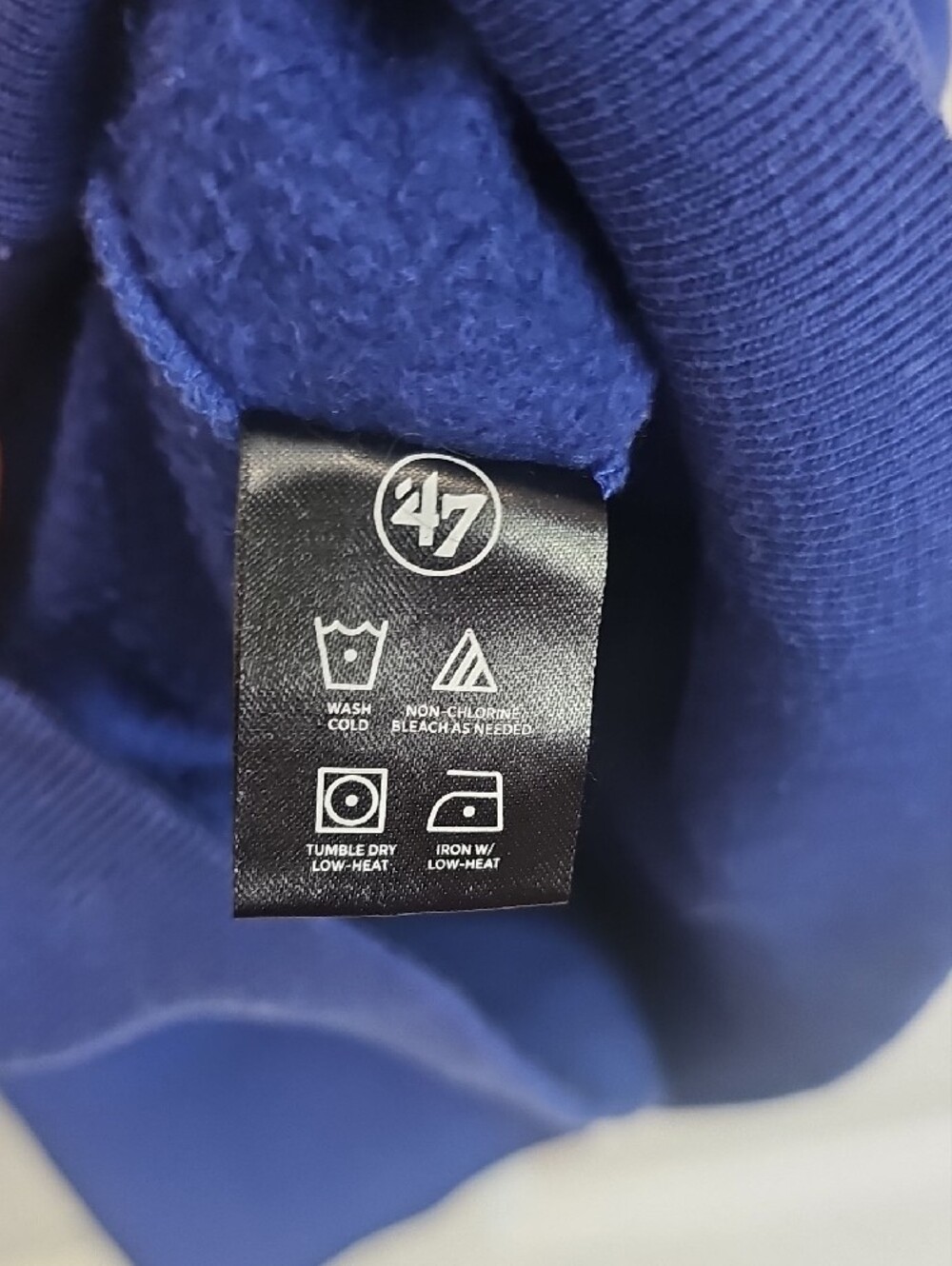 47 Brand Chicago Cubs Royal Blue Zip-Up Hoodie - Picture 4 of 5